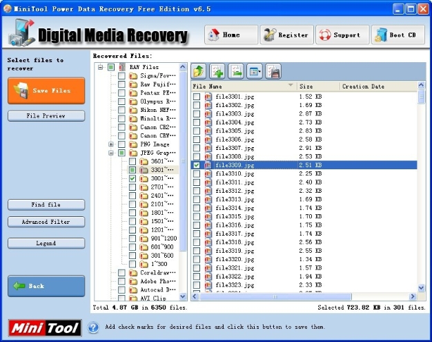 Install minitool power data recovery
